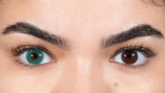 Lentilles de couleur verte - L'Emeraude la grâce précieuse du vert intense.