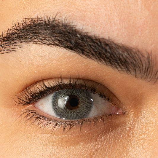 Lentilles de couleur bleu gris : La Grise