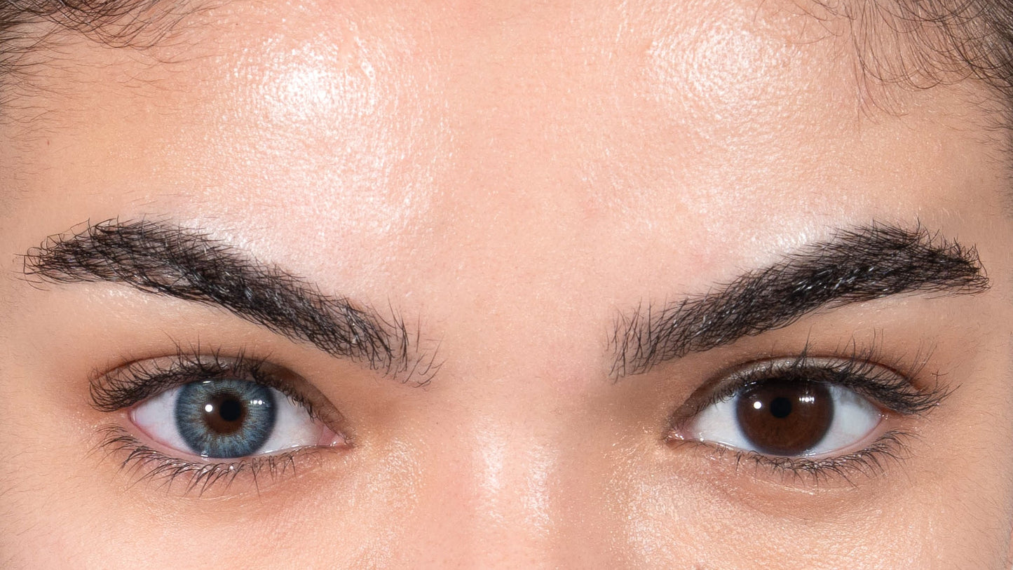 Lentilles de couleur bleue, Le Saphir